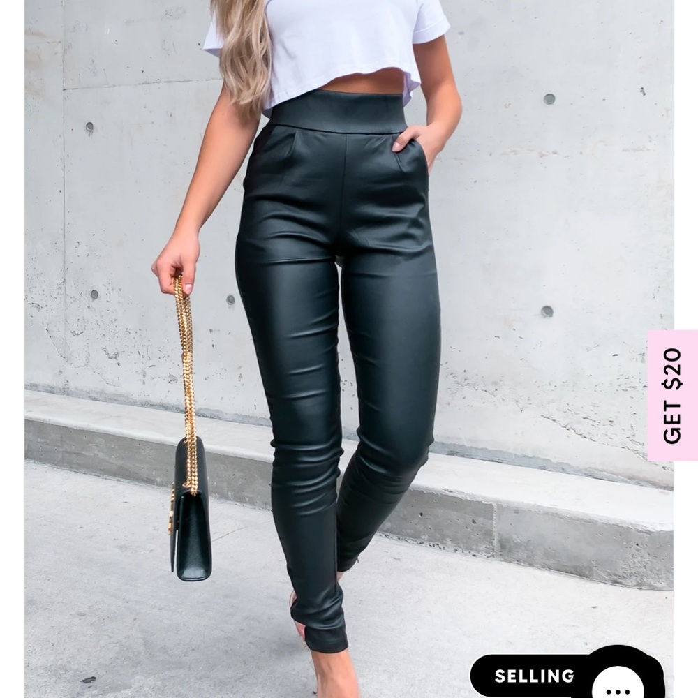 Leather pants